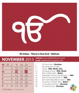 Faiths Calendar 2015 12